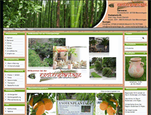 Tablet Screenshot of exotenplantage.de